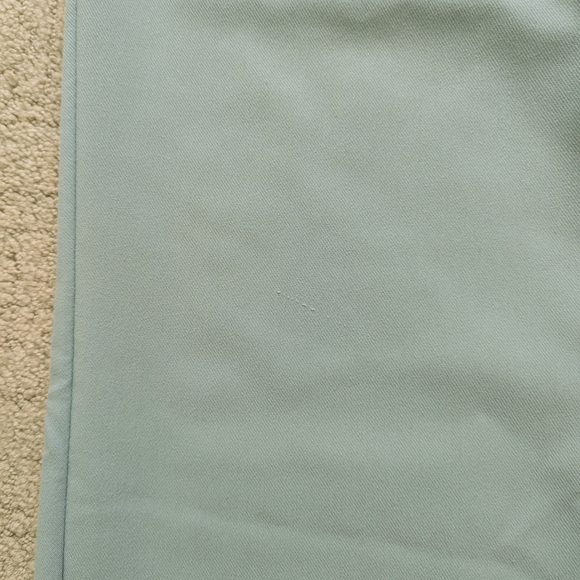 ABERCROMBIE & FITCH Curve Love Sloane Tailored Wide Leg Pant 31 12S Green Pleate - Picture 9 of 10